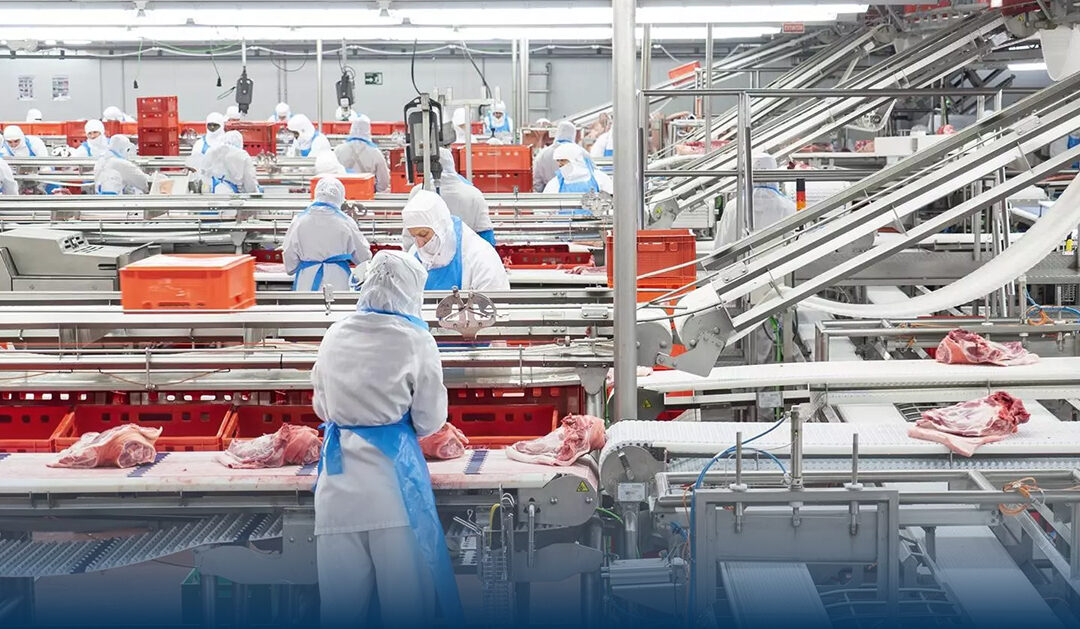 Limpieza y desinfección en plantas de procesamiento de carnes